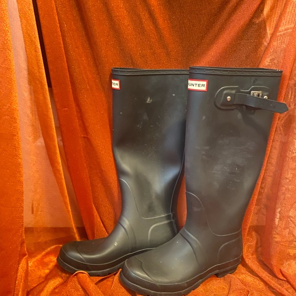 black hunter rain boots - Picture 3 of 3